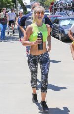 JULIANNE HOUGH Hosting a 2 Mile Run in Los Angeles 07/09/2016