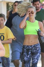JULIANNE HOUGH Hosting a 2 Mile Run in Los Angeles 07/09/2016