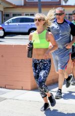 JULIANNE HOUGH Hosting a 2 Mile Run in Los Angeles 07/09/2016
