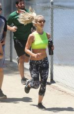 JULIANNE HOUGH Hosting a 2 Mile Run in Los Angeles 07/09/2016