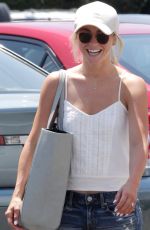 JULIANNE HOUGH in Shorts Out in West Hollywood 07/28/2016