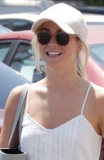 JULIANNE HOUGH in Shorts Out in West Hollywood 07/28/2016