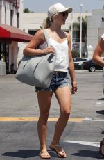JULIANNE HOUGH in Shorts Out in West Hollywood 07/28/2016