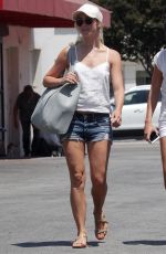 JULIANNE HOUGH in Shorts Out in West Hollywood 07/28/2016