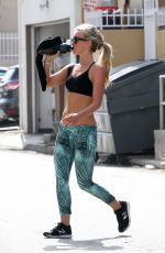 JULIANNE HOUGH Leaves a Gym in Los Angeles 07/08/2016
