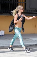 JULIANNE HOUGH Leaves a Gym in Los Angeles 07/08/2016