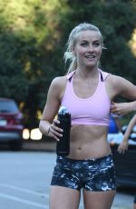 JULIANNE HOUGH Out Hiking in Los Angeles 07/14/2016