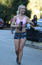 JULIANNE HOUGH Out Hiking in Los Angeles 07/14/2016