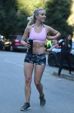 JULIANNE HOUGH Out Hiking in Los Angeles 07/14/2016