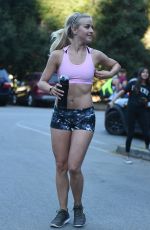 JULIANNE HOUGH Out Hiking in Los Angeles 07/14/2016