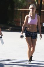 JULIANNE HOUGH Out Hiking in Los Angeles 07/14/2016