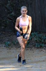 JULIANNE HOUGH Out Hiking in Los Angeles 07/14/2016