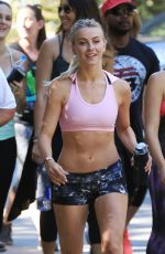 JULIANNE HOUGH Out Hiking in Los Angeles 07/14/2016