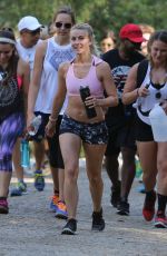 JULIANNE HOUGH Out Hiking in Los Angeles 07/14/2016