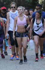 JULIANNE HOUGH Out Hiking in Los Angeles 07/14/2016