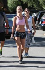 JULIANNE HOUGH Out Hiking in Los Angeles 07/14/2016
