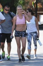 JULIANNE HOUGH Out Hiking in Los Angeles 07/14/2016