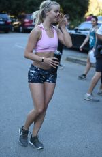 JULIANNE HOUGH Out Hiking in Los Angeles 07/14/2016
