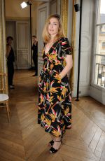 JULIE GAYET BOUCHERON at Paris Fashion Week 07/04/2016