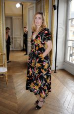 JULIE GAYET BOUCHERON at Paris Fashion Week 07/04/2016