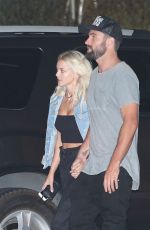KAITLYNN CARTER and Brody Jenner Out in Malibu 07/26/2016