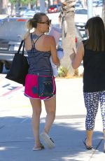KALEY CUOCO Leaves a Yoga Class in Studio City 07/06/2016
