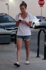 KALEY CUOCO Out for Dinner at Granville in Studio City 07/16/2016
