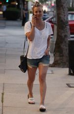 KALEY CUOCO Out for Dinner at Granville in Studio City 07/16/2016
