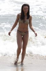 KARINA SMIRNOFF in Bikini at a Beach in Santa Monica 07/20/2016
