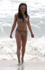 KARINA SMIRNOFF in Bikini at a Beach in Santa Monica 07/20/2016
