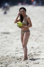 KARINA SMIRNOFF in Bikini at a Beach in Santa Monica 07/20/2016