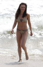 KARINA SMIRNOFF in Bikini at a Beach in Santa Monica 07/20/2016