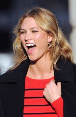 KARLIE KLOSS on the Set of Photoshoot in New York 07/06/2016