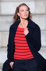 KARLIE KLOSS on the Set of Photoshoot in New York 07/06/2016