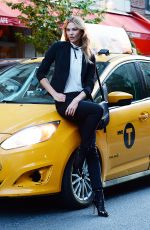 KARLIE KLOSS on the Set of Photoshoot in New York 07/06/2016