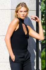 KARLIE KLOSS on the Set of Photoshoot in New York 07/06/2016