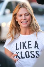 KARLIE KLOSS on the Set of Photoshoot in New York 07/06/2016