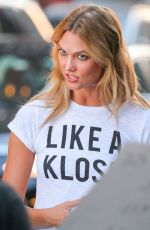 KARLIE KLOSS on the Set of Photoshoot in New York 07/06/2016