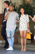 KARREUCHE TRAN Leaves Sunset Tower Hotel in Los Angeles 07/08/2016