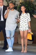 KARREUCHE TRAN Leaves Sunset Tower Hotel in Los Angeles 07/08/2016