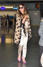 KATE BECKINSALE at JFK Airport in New York 07/06/2016