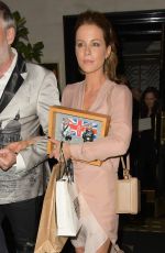 KATE BECKINSALE Celebrates Her Birthday at Scott;s Restaurant in London 07/26/2016