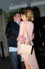 KATE BECKINSALE Celebrates Her Birthday at Scott;s Restaurant in London 07/26/2016