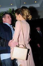 KATE BECKINSALE Celebrates Her Birthday at Scott;s Restaurant in London 07/26/2016