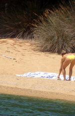 KATE HUDSON in Bikini at a Beach in Skiathos 07/24/2016