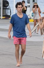 KATE HUDSON in Bikini Top Out in Formentera 07/14/2016