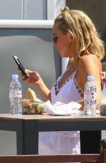 KATE HUDSON Out and About in St Tropez 07/19/2016