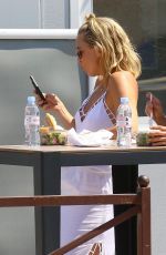 KATE HUDSON Out and About in St Tropez 07/19/2016