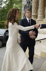 KATE MIDDLETON Arrives at Natural History Museum in London 07/06/2016