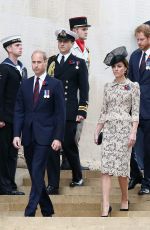 KATE MIDDLETON at Somme Centenary Commemorations in Thiepval, France 07/01/2016